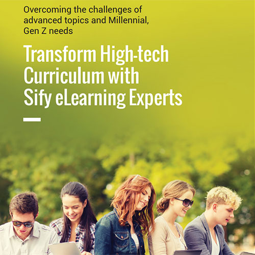 Transform High tech Curriculum with Sify eLearning Experts